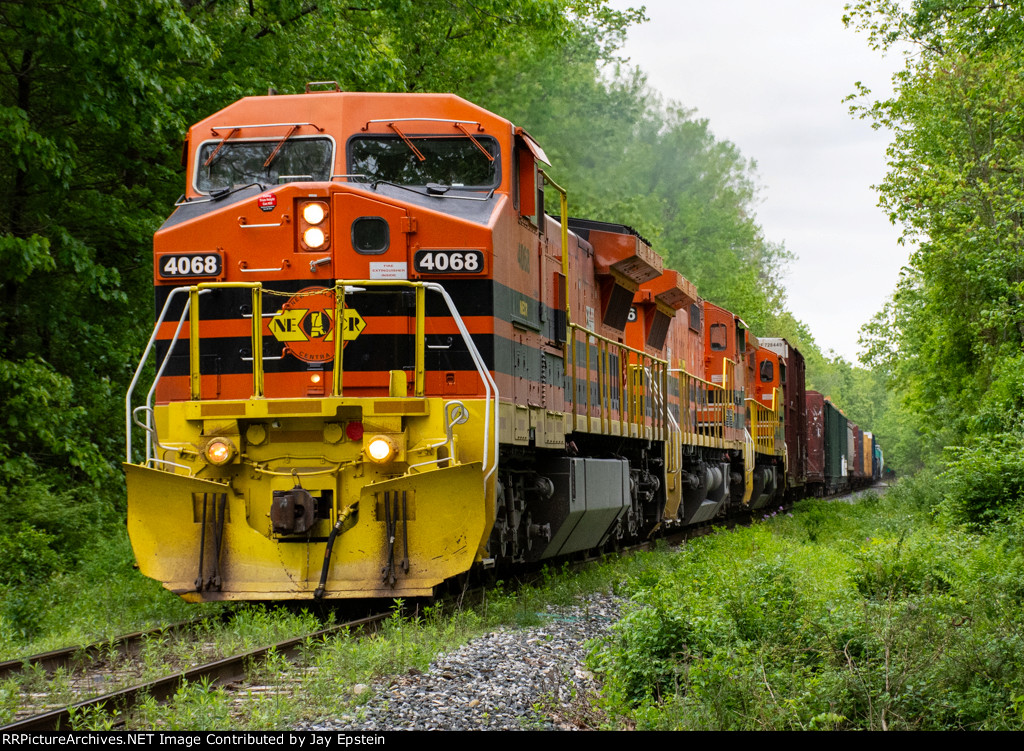 NECR 4068 leads 611 north at Springfield Road 
